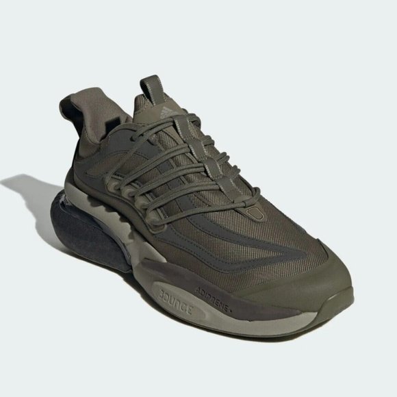 Adidas AlphaBoostV1Cordura Olive Strata Reflective Shoes IG3129Men's Size 11NEW - Picture 3 of 16